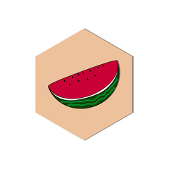 abstract food icon
