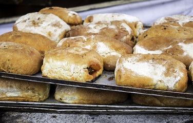 Stuffed sandwich chorizo