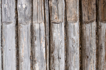 Rustic wooden wall 