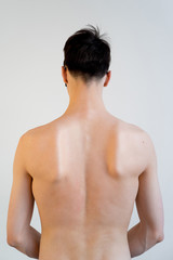 Naklejka premium Man body parts