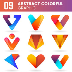 Modern Minimal Vector Logo for banner