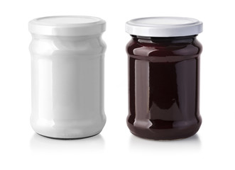 jar in the white package