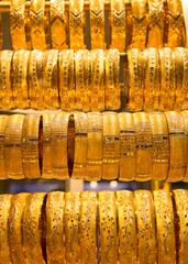Golden market in Dubai