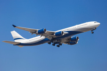 Large Airliner Taking Off