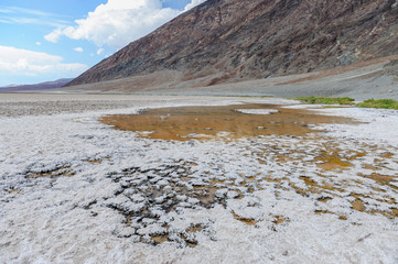 Salt plains near Badwater