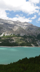 Fototapeta na wymiar Laghi di Cancano in alta Valtellina