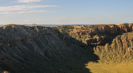 The Southern Rim of Meteor Crater