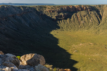 The Southern Rim of Meteor Crater