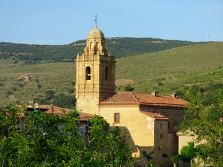 Fototapeta na wymiar Mirambel. Pueblo bonito de Teruel (España) en la comunidad autónoma de Aragón, de la comarca del Maestrazgo