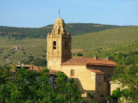 Mirambel. Pueblo bonito de Teruel (Espa&ntilde;a)  en la comunidad aut&oacute;noma de Arag&oacute;n, de la comarca del Maestrazgo