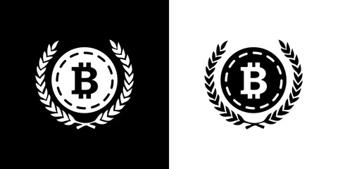 Obraz premium Bitcoin 