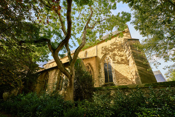 Obraz premium Saint-melaine Church, Rennes city
