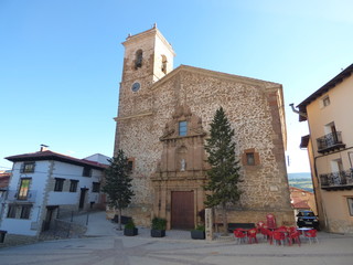 Fototapeta na wymiar Valdelinares, pueblo de Teruel, en la comunidad autónoma de Aragón, España