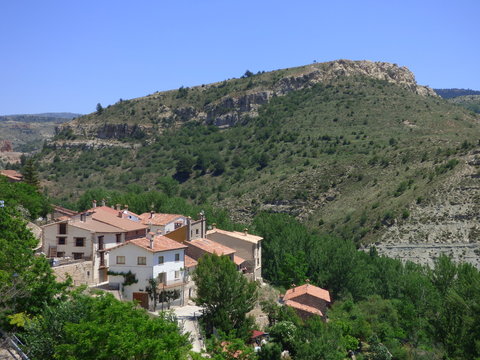 Allepuz. Pueblo de Teruel, en la comunidad autónoma de Aragón, España.