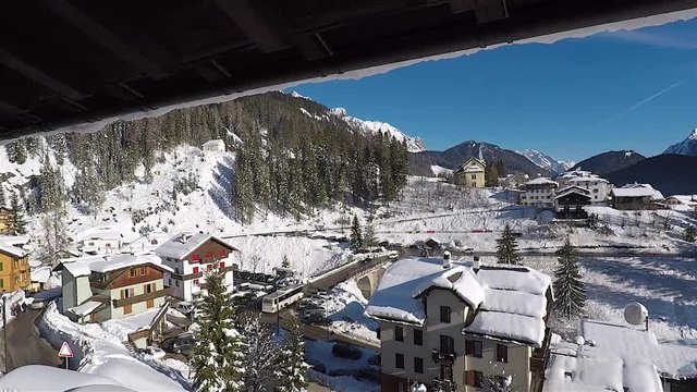 Panorama di montagna