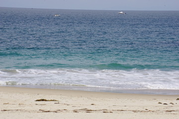 Sand and ocean