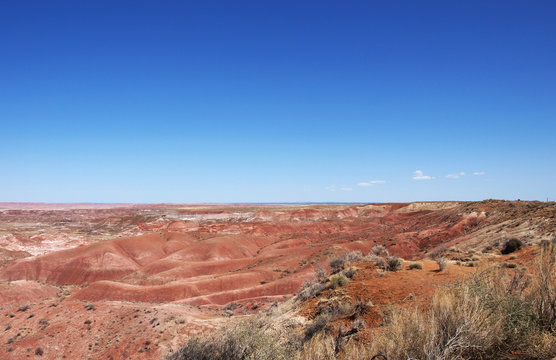 The Painted Desert in Arizona, a popular travel destination on the Great American Roadtrip.