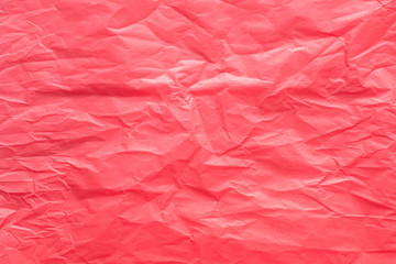 Fototapeta premium red creased paper tissue background texture