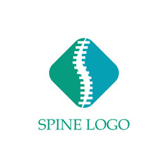 Spine Logo Vector Art