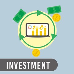 Investment Illustration Vector Art