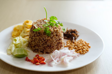Shrimp Paste Fried Rice