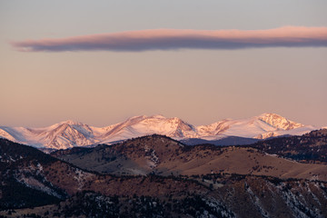 Obraz premium Looking West From Golden, Colorado