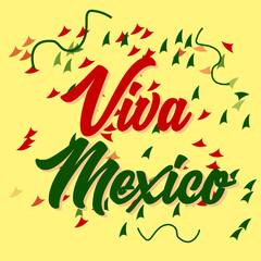 viva mexico illustration