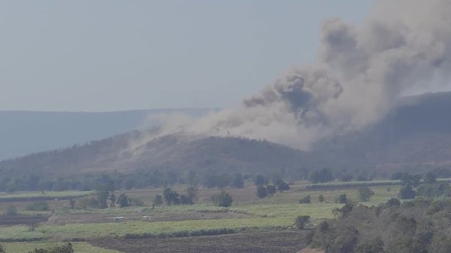 Air Operations, Bomber was release bomb 500 pound to target of military enemy. 