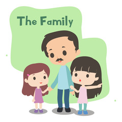 Family Togetherness Illustration