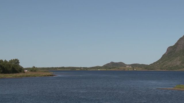 Norwegen, Norge, Lofoten, Hogsund, Hoven, Vicker&oslash;y, K&uuml;ste, Ufer, Insel, Dorf, Siedlung, Gims&oslash;ya, Gims&oslash;ysand, Torf, Torfmoor, Tundra, Gipfel, Dreieck