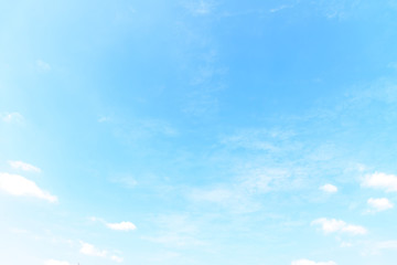 Blue sky with cloud in the morning.