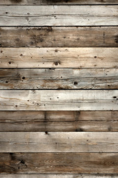 Old dark weathered distressed damaged stained grunge wood grain planked wall rustic background texture photo vertical
