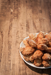 Fried chicken wings