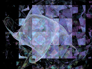 Obraz premium abstract fractal background