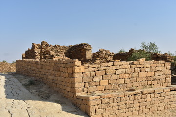 kuldhara heritage village in jaisalmer rajasthan india