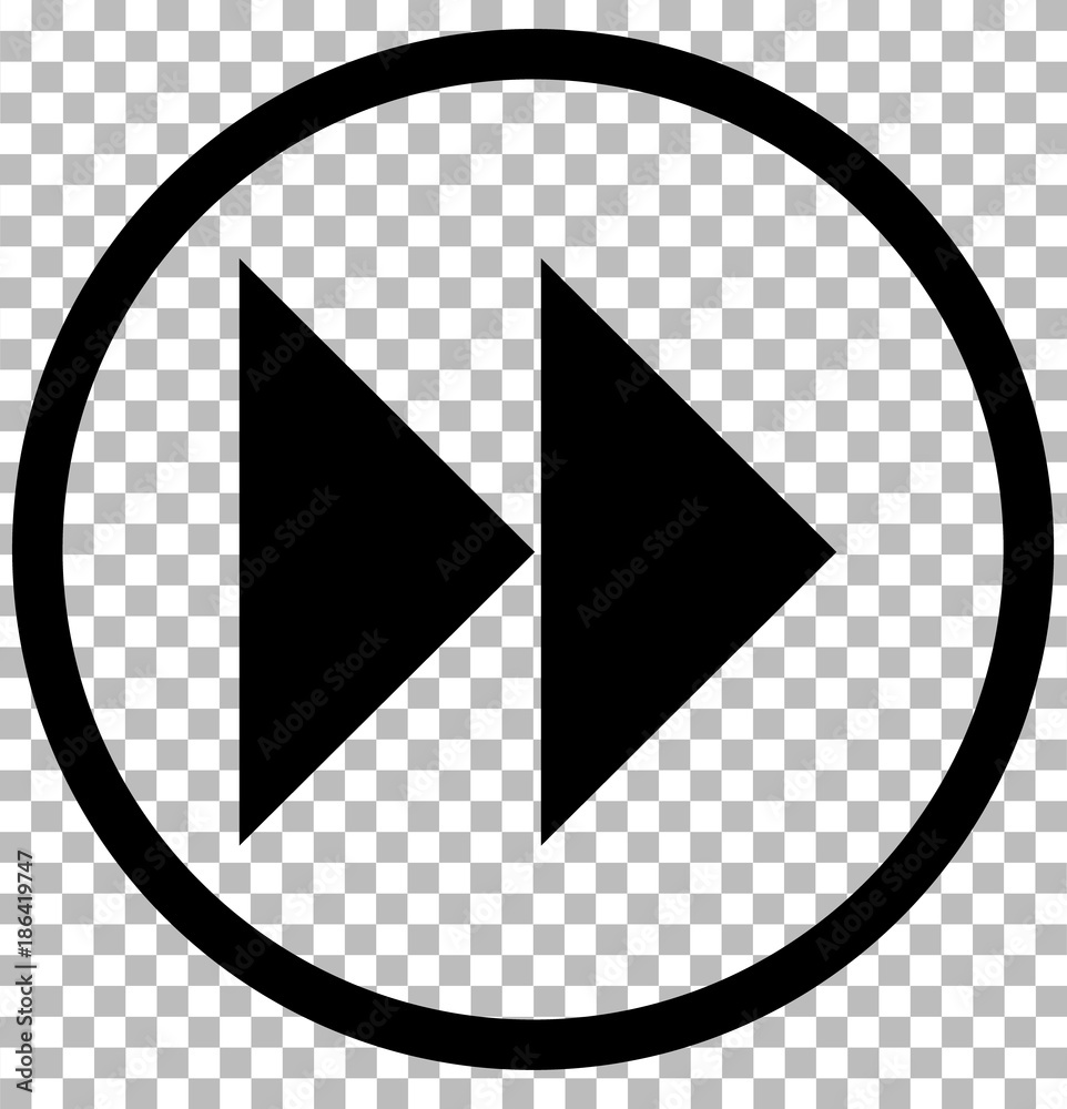 Poster next sign. gray dark button on transparent background. next icon.