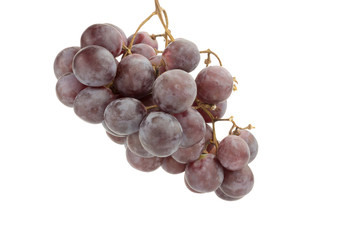 grapes isolated on white background