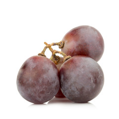 grapes isolated on white background