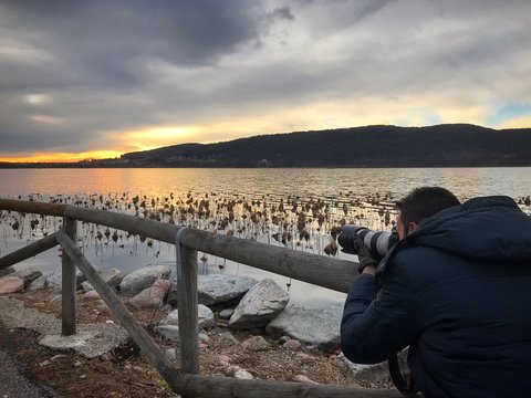shooting the sunset