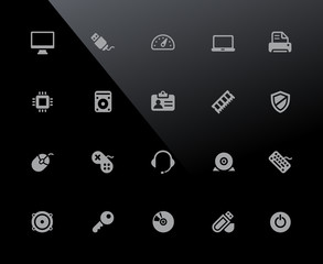 Computer Icons // 32px Series - Vector icons adjusted to work in a 32 pixel grid.