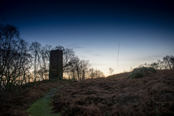 Earl Grey Tower on Stanton Moor