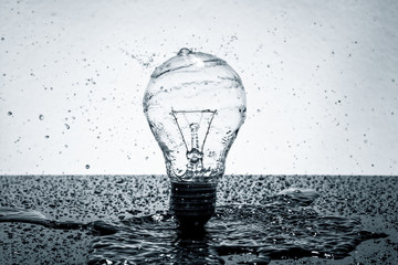 Bulb water splash