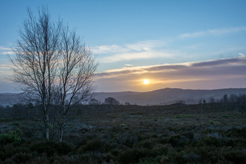 Dawn in Peak District
