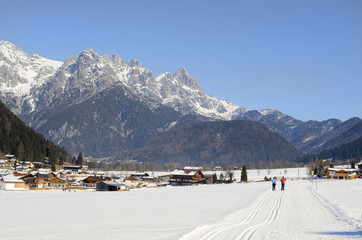 Austria, Tirol, Ski Resort