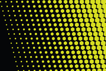 yellow polygon background design