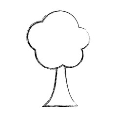 Tree nature symbol cartoon
