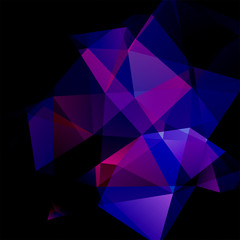 Fototapeta na wymiar Abstract geometric style purple background. Vector illustration