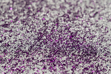 Fototapeta premium Purple and Silver Glitter