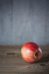 Red apple with sparkle