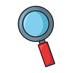 Magnifying glass symbol
